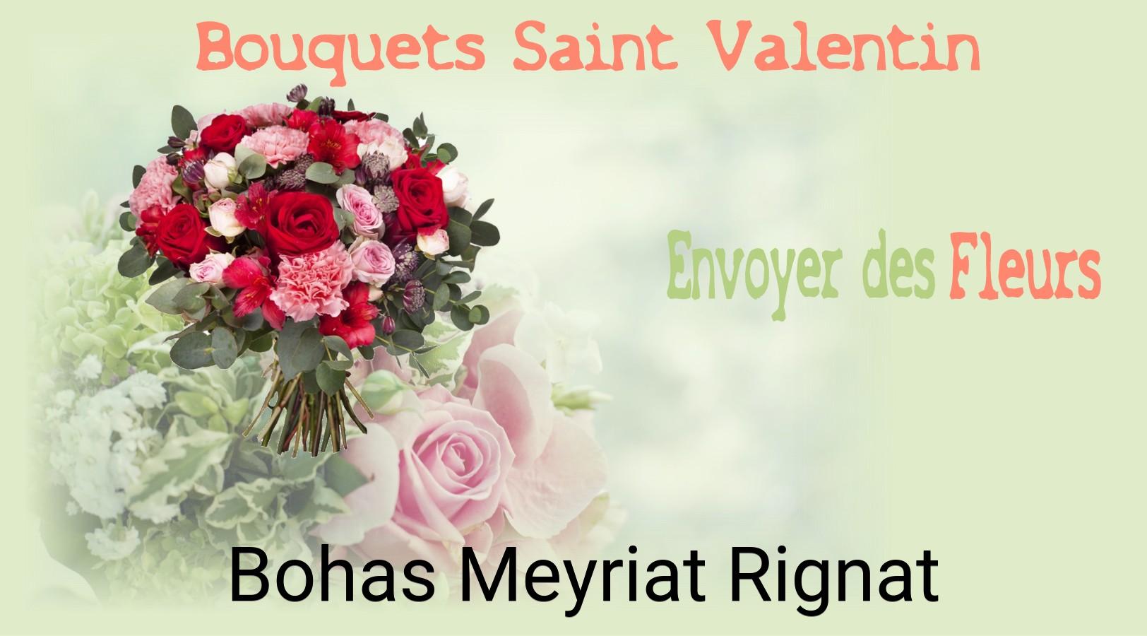 Roses de Saint-Valentin livrées à Bohas-Meyriat-Rignat